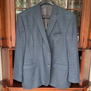 Ralph Lauren Blue Checkered Blazer